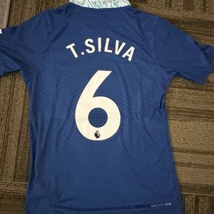 Chelsea Thiago Silva Jersey Medium